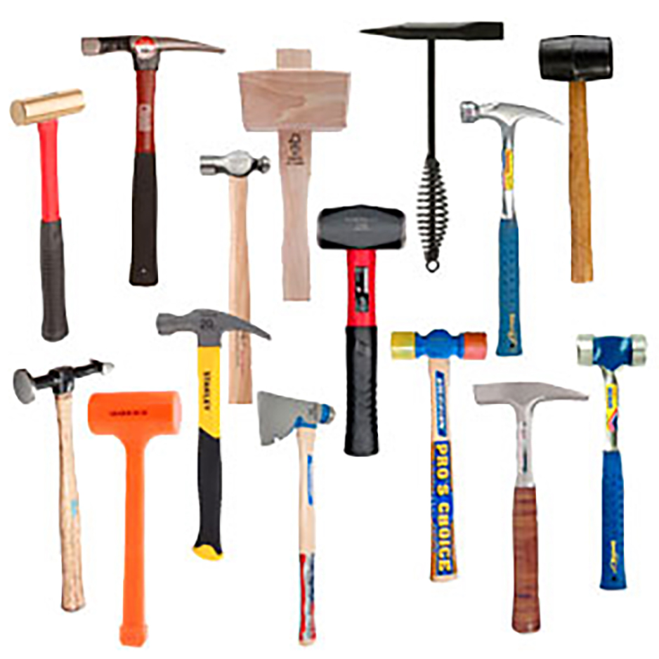 برخی از انواع چکش ها